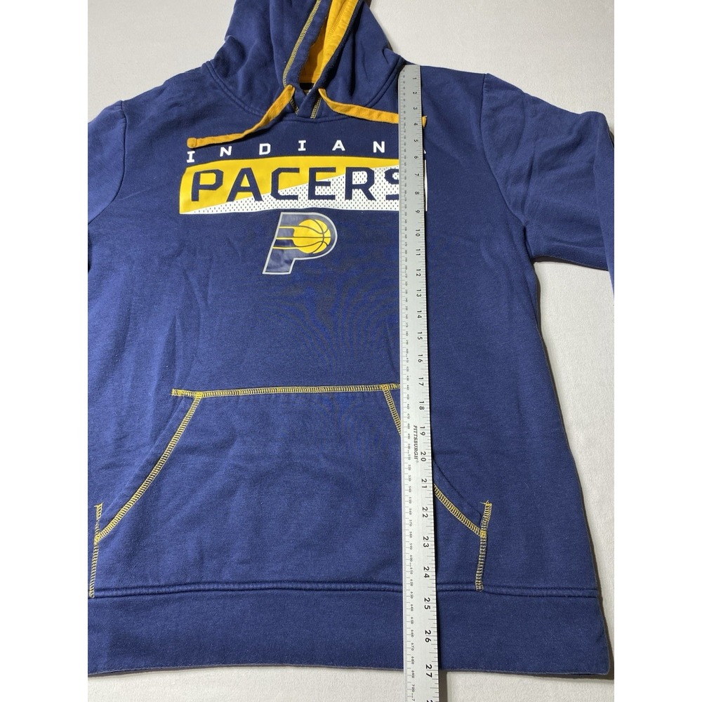 Indiana Pacers Fanatics Hoodie Mens Large Navy Gold NBA Pullover 2021 - Picture 4 of 9